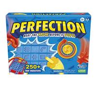 Hasbro - Jeu Perfection Pop‑Up - Dès 5 ans - Plateau personnalisable, plus de 250 combinaisons