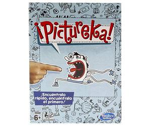 Hasbro Gaming - Pictureka, Jeu de société Version espagnole Sin Talla Gris