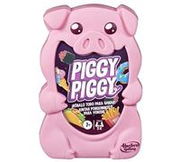 Hasbro Gaming Piggy Piggy Jeu de Cartes 2 à 6 Joueurs, Plans en Plein air, Famille et Amis, Cadeau pour garçons et Filles de 7 Ans et Plus, cochons et chèvres