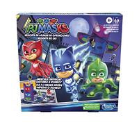 Hasbro Gaming Pyjamasques - Jeu de société de Sauvetage de la Base d'opérations - Jeu préscolaire avec Tour en Plastique 3D