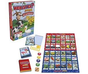 Hasbro Gaming Qui est-il? Jeu de société Junior pour les enfants d'âge préscolaire et les plus jeunes, jeu de recherche d'animaux