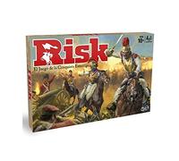 Hasbro Gaming, Risk : Le Jeu de la Conquête Stratégique, Armée de Jouet, Plateau Mondial, 42 Territoires, 6 Continents, Stratégie, Jeux de Fêtes, Cadeau Multijoueur, Action et Aventure
