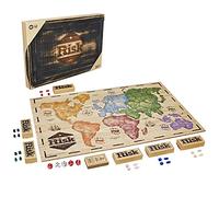 Hasbro Gaming- Risque Rustique, Grand Jeu de Stratégie en Édition Bois, Version Allemande, Unique, C2322800, Multi Exclusivité sur Amazon