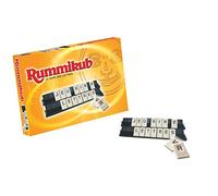 Hasbro Gaming Rummikub Lettres, Jeu de Stratégie et de Logique pour Adultes et Ados, Jeux de Société pour Composer des Mots, dès 12 Ans pour améliorer Son Vocabulaire