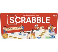 Hasbro Gaming Scrabble Game Échiquier pour Enfants à partir de 8 Ans, Jeu Familial Amusant pour 2-4 Joueurs, Le Classique du Jeu croisé