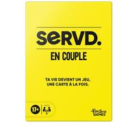 Hasbro Gaming SERVD édition Couples, Jeu de Cartes hilarant de la Vraie Vie pour Partenaires, Anniversaire, soirées romantiques, Saint-Valentin, 2 Joueurs, dès 17 Ans - Version française