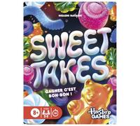 Hasbro Gaming Sweet Takes, Jeu de Cartes - Version française, Jeu de Société Stratégique pour Enfants, Ados et Adultes, Jeu de Famille Rapide et Amusant sur Le Thème des Bonbons