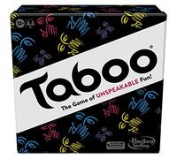 Hasbro Gaming Taboo Jeu classique, jeu de devinettes de mots pour adultes et adolescents, jeu de société pour 4 joueurs et plus à partir de 13 ans