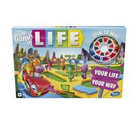 Hasbro Gaming The Game of Life Game, Family Board Game for 2 to 4 Players, for Kids Ages 8 and Up, Includes Colourful Pegs