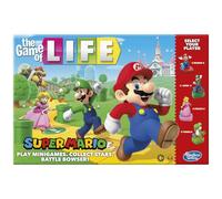 Hasbro Gaming The Game of Life: Super Mario Edition Board Game for Kids Ages 8 and Up, Play Minigames, Collect Stars, Battle Bowser