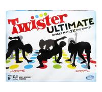 Hasbro Gaming Twister Ultimate: plus grand tapis plus colores Spots de la famille Game de fete des enfants 6 ans et plus; Compatible avec Alexa (