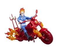 Hasbro – Figurine Ghost Rider Marvel Legends Johnny Blaze – avec moto – 15 cm