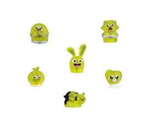 Hasbro Hanazuki B8446ES0 - Sammelschätze 6er-Pack Gelb/Fröhlich, Figurenset