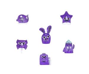 Hasbro Hanazuki B8451ES0 - Sammelschätze 6er-Pack Lila/Mutig, Figurenset