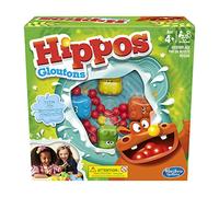 Hasbro Hippos Gloutons - Jeu de société pour Enfants - Jeu Rigolo de rapidité - Version française