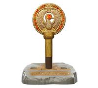 Hasbro Indiana Jones et Les aventuriers de l'arche Perdue Adventure Series, Médaillon du Sceptre de Râ, Effets Lumineux, Article de Cosplay Indiana Jones, F8033, Multicolore