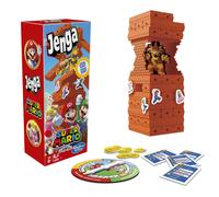 Hasbro Jenga : Jeu Super Mario Edition Jeu de tour d'empilage de blocs pour