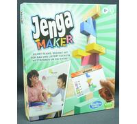 Hasbro Jenga Maker Blocs En Bois Massif Jeu D'Adresse À Partir De 8 NEU OVP