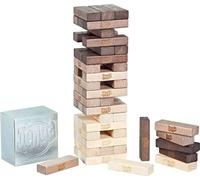 Hasbro Jenga Rustic Series - Jeu de dextérité Jenga - Jeu d'action