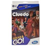 Hasbro Jeu Cluedo Attrape & Go Portable Voyage 3-6 Joueurs Enfants Âge 8+