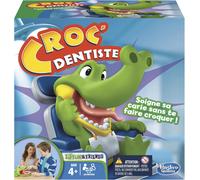 Hasbro-Jeu D'Action Et Dcroc¿ Dentiste-Jeu De Société Et Adresse¿Version Françaisee Réflexe-Croc Dentiste
