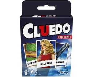 Hasbro Jeu de cartes Cluedo édition voyage