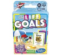 Hasbro Jeu de cartes The Game of Life Goals Fast Family Game of Life pour 2 à 4 joueurs à partir de 8 ans