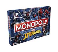 HASBRO Jeu de plateau Monopoly Spiderman - Incarnez un héros arachnide - Jeu amusant pour les enfants de 8 ans [Espagnol]