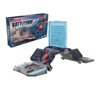 Hasbro Jeu de société électronique Battleship rechargé, jeu de stratégie de combat naval avec sons, lumières, attaques spéciales, à partir de 8 ans, 1 à 2 joueurs