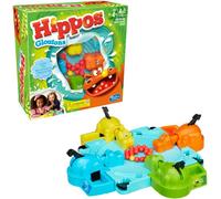 Hasbro Hippos Gloutons - Jeu de société pour Enfants - Jeu Rigolo de rapidité - Version française