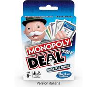 Hasbro Jeu de cartes Monopoly Deal E3113 – Version italienne – Parker Jeux