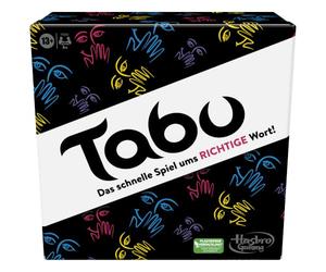 Hasbro Jeu tabou Classique pour Adultes et Adolescents, Jeu de devinettes pour 4 Joueurs et Plus, à partir de 13 Ans