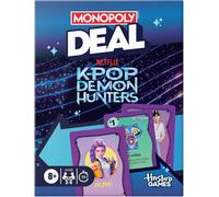 Hasbro Jeu de cartes Monopoly Kpop Chasseur de démons en famille - 2-5 joueurs, 15 min, dès 8 ans