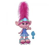 Hasbro Les Trolls 2 Tournée Mondiale De Dreamworks - Poupée Poppy Cheveux Dansants