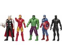 Hasbro Marvel 5 figurek 15 cm (Thor / Iron Man / Hulk / Captain America / Black Panther)
