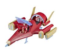 Hasbro Marvel Avengers Epic Hero Series, Jet de Combat à Répulseur Iron Man, Figurine d'action et Jouets pour Enfants à Partir de 4 Ans, 10 cm