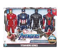 Hasbro Marvel Avengers Titan Heroes Figurine 4 Personnages