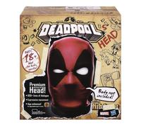 Hasbro - Marvel Deadpool - Tête premium interactive - Corps non inclus
