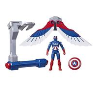 Hasbro Marvel Epic Hero Series Captain America: Brave New World Captain America Commandes de vol
