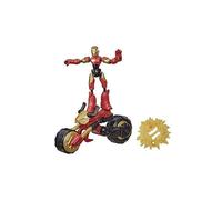 Hasbro Marvel F02445L0 Iron Man avec une moto 2 en 1 Figurine de jeu
