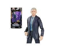 Hasbro Marvel F6844 Legends Series Black Panther Legacy Collection, Figurine Everett Ross MCU de 15 cm avec 1 Accessoire et 3 pièces Build-A-Figure, Multicolore