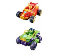 Hasbro Marvel Iron Man Awesome Friends Set Personnage 2 IN 1 Véhicule Et Armure