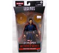 Marvel Hasbro Legends Series Doctor Strange in The Multiverse of Madness, Figurine de Collection Doctor Strange MCU de 15 cm, 4 Accessoires Multicolore F0368