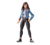 Marvel Hasbro Legends Series Doctor Strange in The Multiverse of Madness, Figurine America Chavez MCU de 15 cm, 2 Accessoires, pièce Build-A-Figure Multicolore F0371