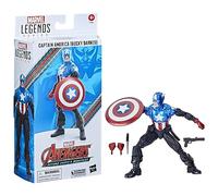 Hasbro Marvel Legends Series Captain America (Bucky Barnes) Avengers 60th Anniversary Figurine à collectionner 15,2 cm, 5 accessoires