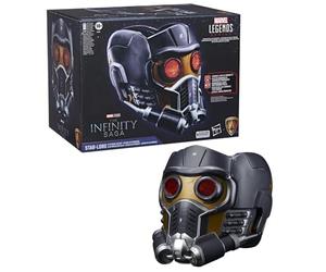 Hasbro Marvel Legends Series, Casque électronique Premium Star-Lord avec Son et lumière, Article de Cosplay pour Adultes