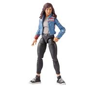 Marvel Hasbro Legends Series Doctor Strange in The Multiverse of Madness, Figurine America Chavez MCU de 15 cm, 2 Accessoires, pièce Build-A-Figure Multicolore F0371