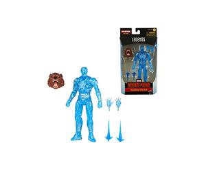 Hasbro Marvel Legends Series, figurine Hologram Iron Man de 15 cm, design et articulations premium, 2 accessoires et pièce Build-a-Figure