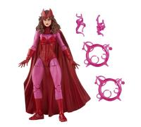 Hasbro Figurine Marvel Legends Series Scarlet Witch 15 cm – pack rétro, 4 accessoires