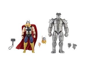 Hasbro Marvel Legends Series, Figurines de Collection de 15 cm Thor Vs. Marvel's Destroyer, Avengers 60e Anniversaire